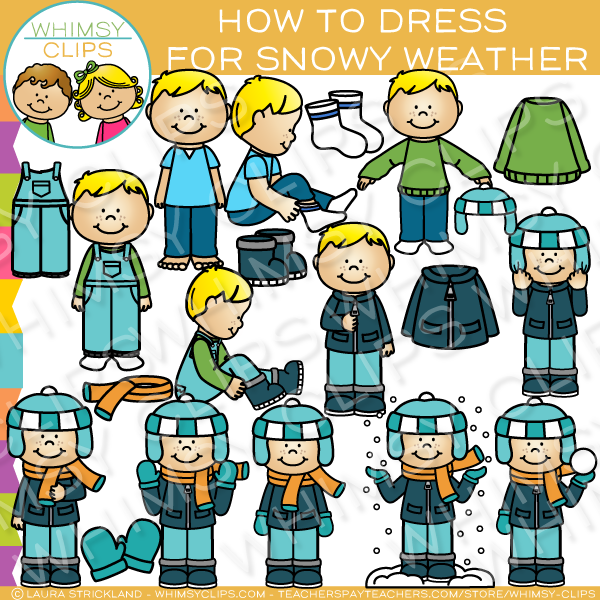 Winter Kids Clip Art
