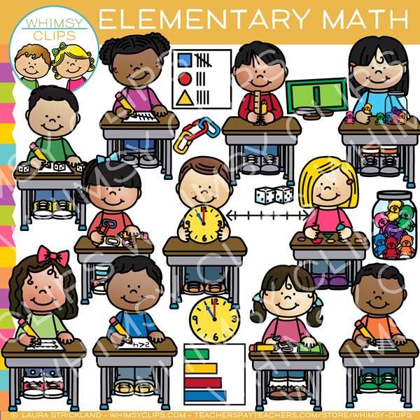 Elementary Math Clip Art