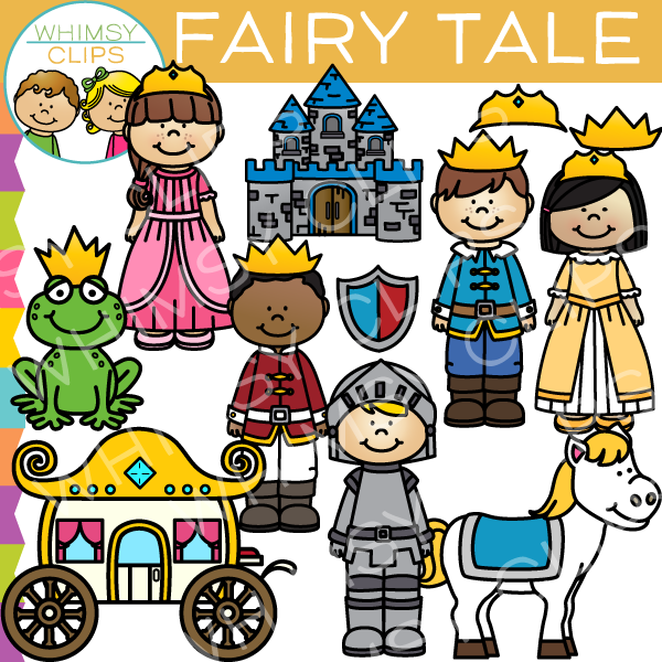 Kids Fairy Tale Clip Art – Whimsy Clips