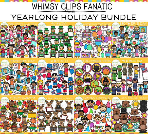 Fanatic Holiday Clip Art Bundle