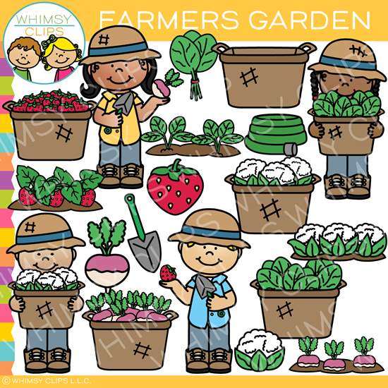 Farmers Garden Clip Art