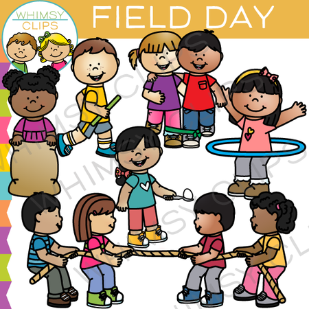 School Field Day Clip Art