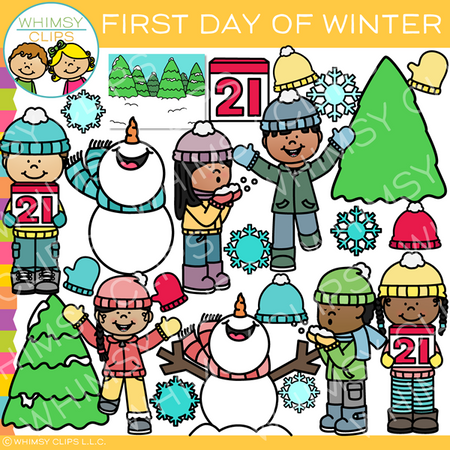 First Day of Winter Clip Art