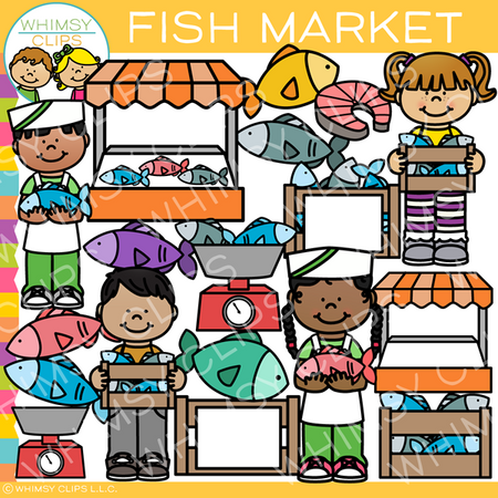 Fish Market Clip Art