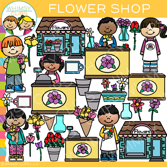 Flower Shop Clip Art