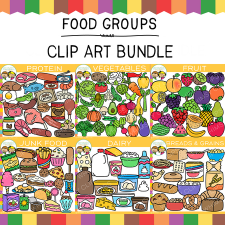 Food Group Junk Food Clip Art – Whimsy Clips