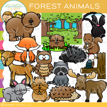 Forest Animal Clip Art