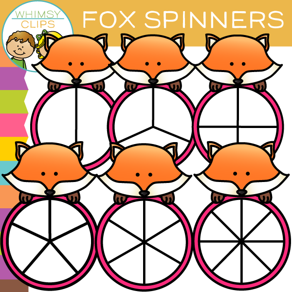 Fox Spinners Clip Art