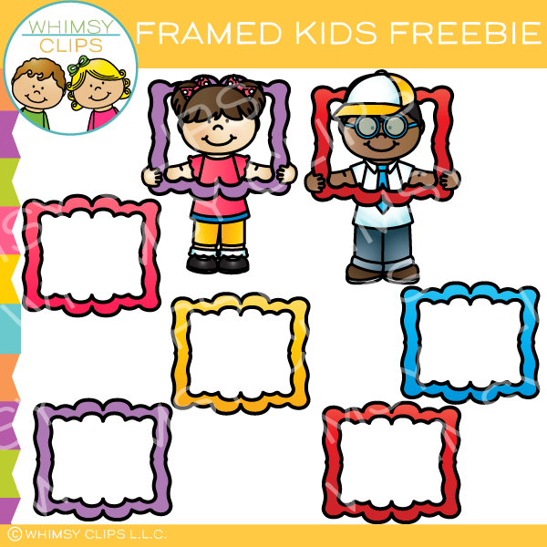 Free Kids Frame Clip Art