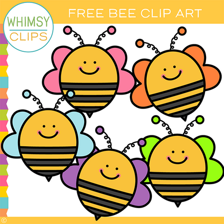 Free Bee Clip Art