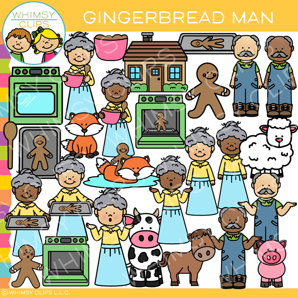 Gingerbread Clip Art