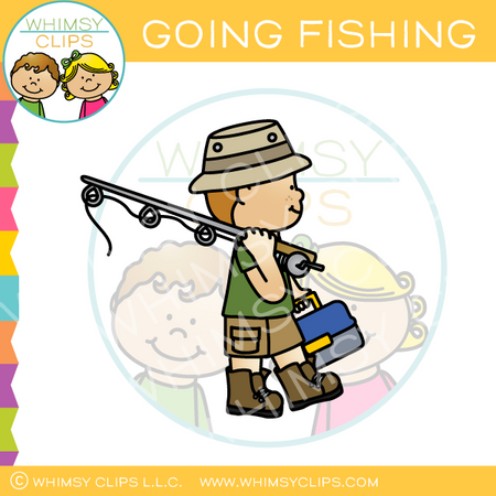 Going Fishing Clip Art – Whimsy Clips