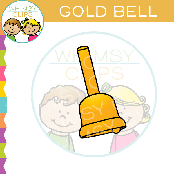 Gold Bell Clip Art