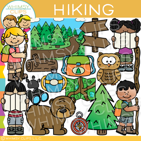Hiking Clip Art