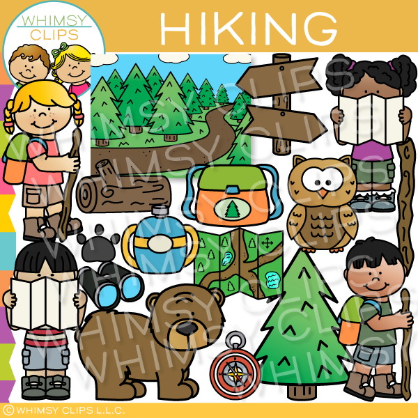 Hiking Clip Art