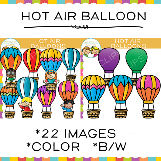 Hot Air Balloon Clip Art