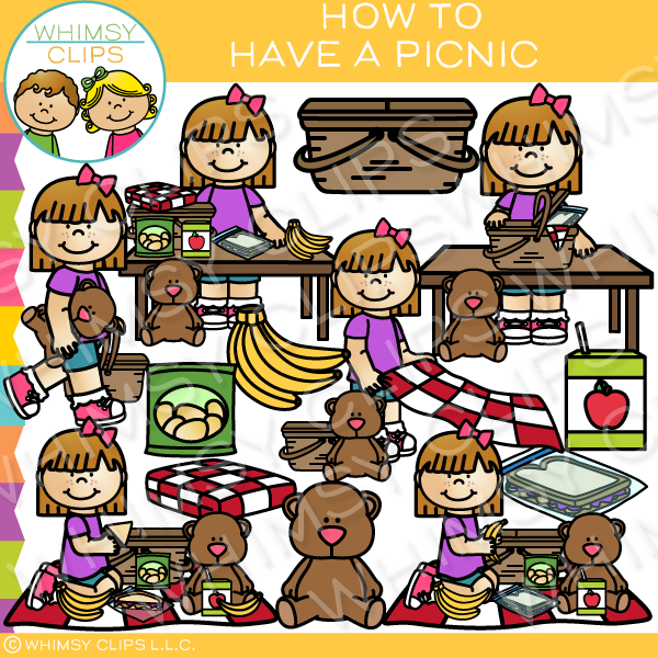 Teddy Bear Picnic Clip Art