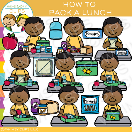 Pack a Lunch Clip Art