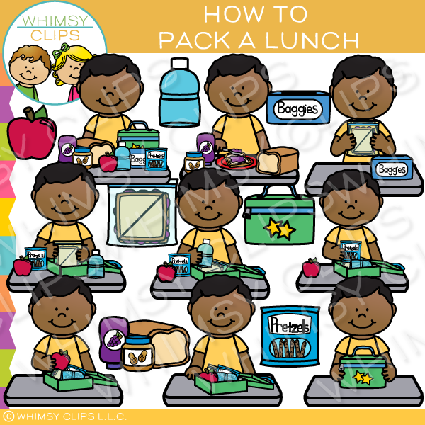 Pack a Lunch Clip Art