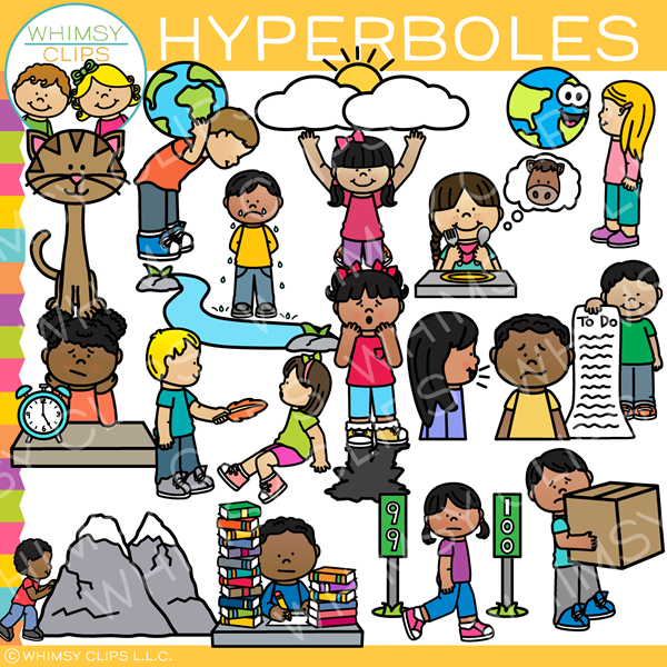 Hyperboles Clip Art