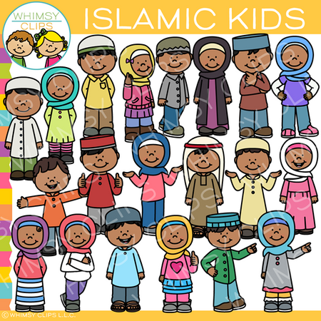 Islamic Kids Clip Art
