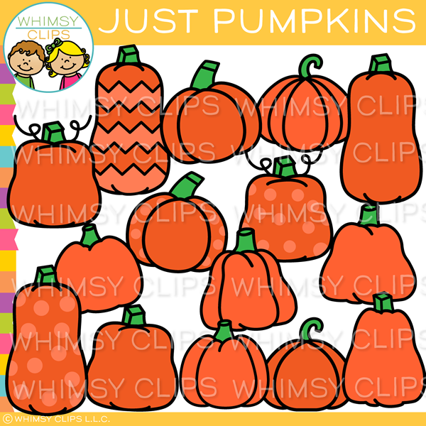 Just Pumpkins Clip Art