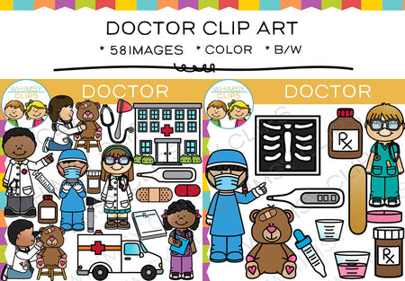 Kids Doctor Clip Art