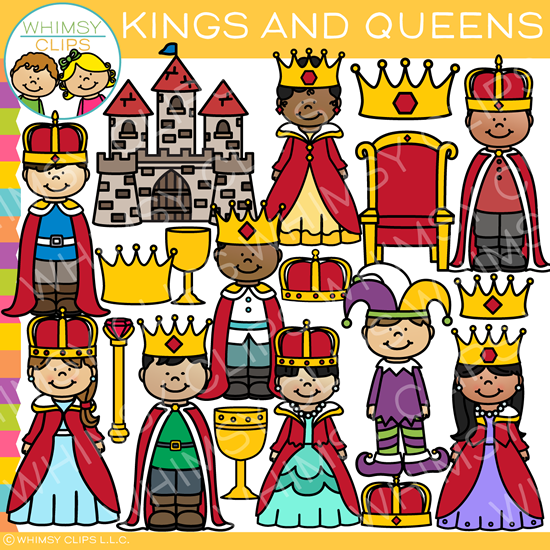 Kings and Queens Clip Art