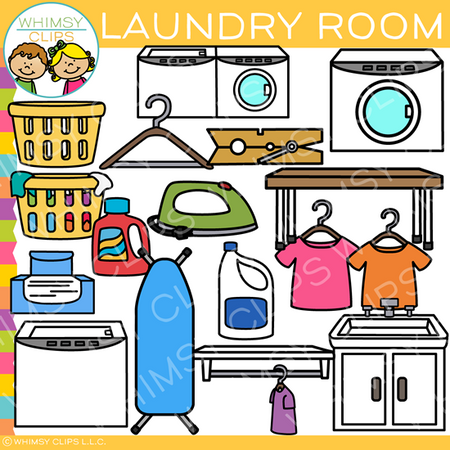 Laundry Room Clip Art