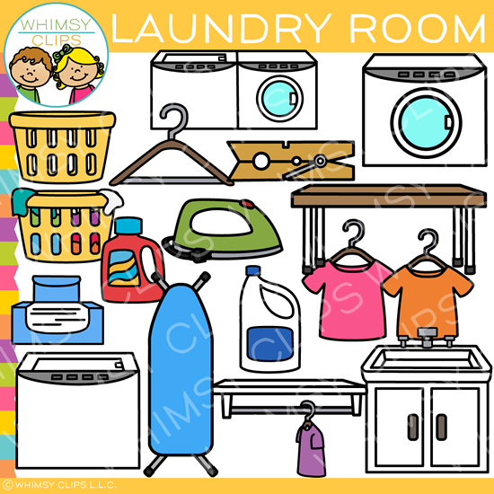 Laundry Room Clip Art