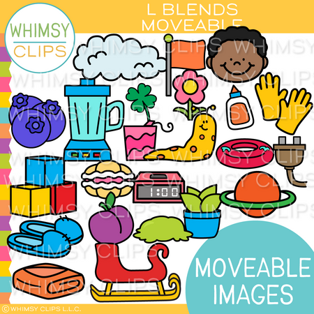 Moveable Phonics Clip Art Bundle
