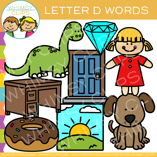 Letter D Alphabet Clip Art