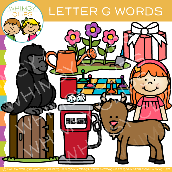 Letter G Alphabet Clip Art