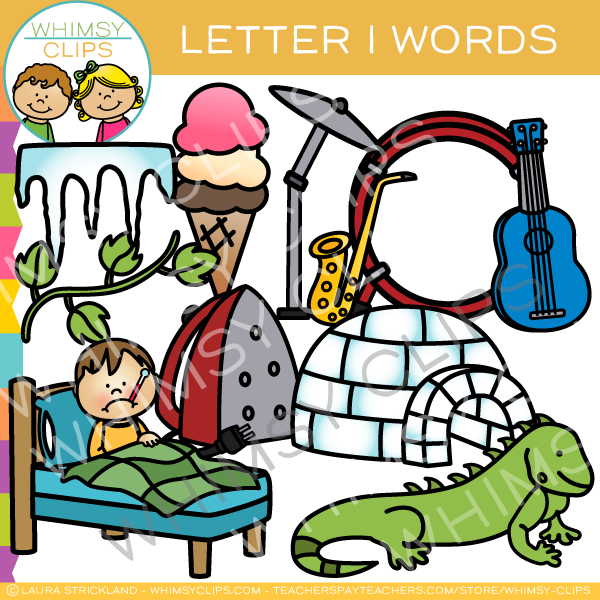 Letter I Alphabet Clip Art
