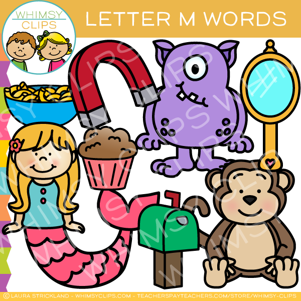 Letter M Alphabet Clip Art