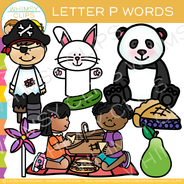 Letter P Alphabet Clip Art