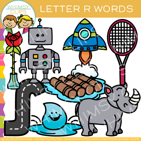 Letter R Alphabet Clip Art