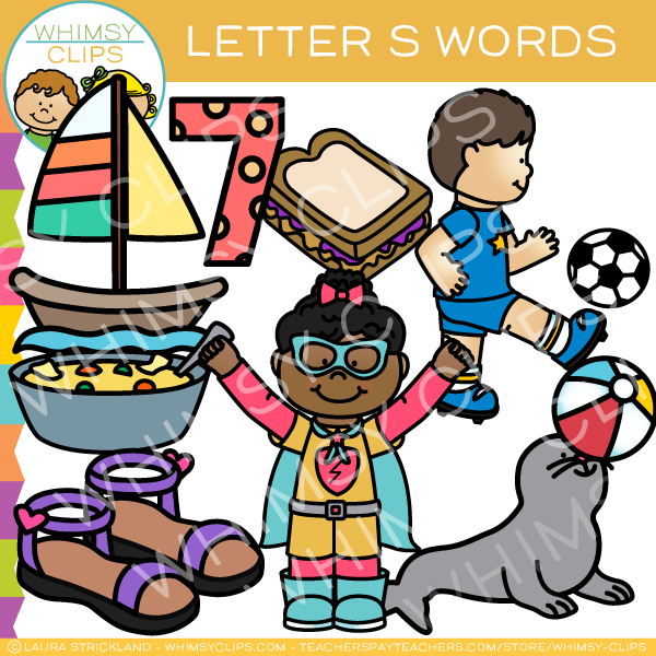 S Alphabet Clip Art