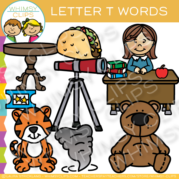 The Really Big Letter I Clip Art Set by Whimsy Clips