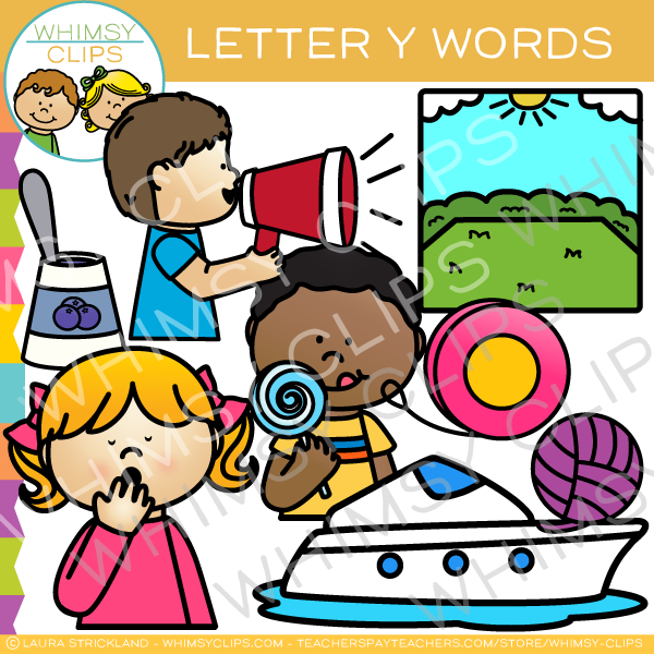 Letter Y Alphabet Clip Art