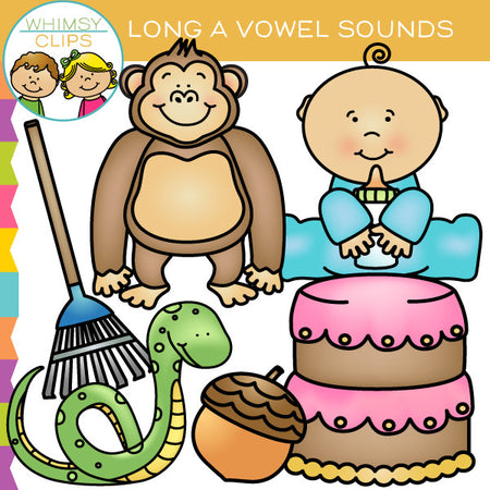 Long A Vowel Clip Art 