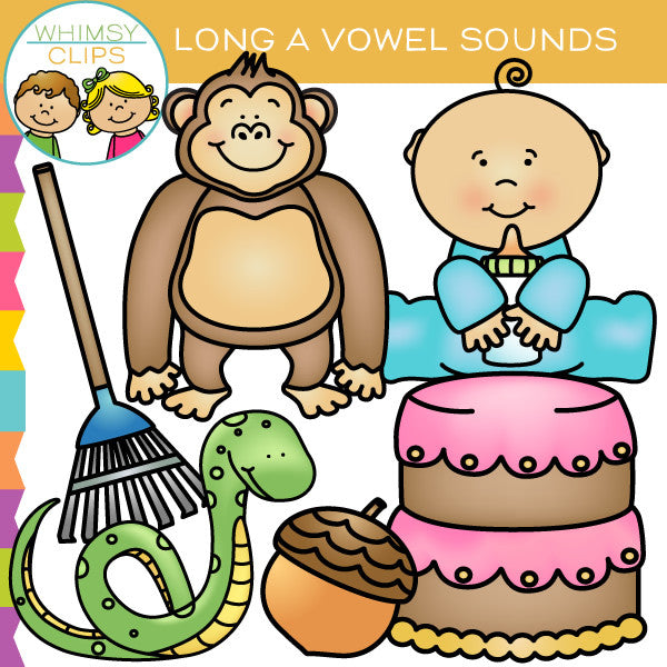 Long A Vowel Clip Art 