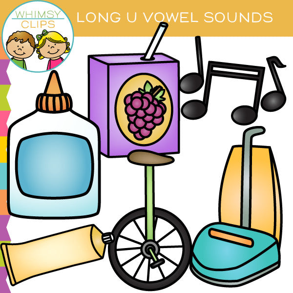 Long U Vowel Clip Art