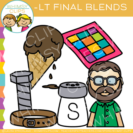 LT Ending Blends Clip Art