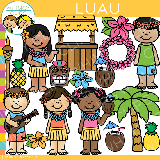 Luau Clip Art