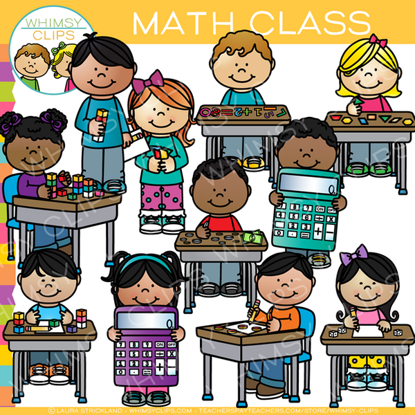 Math Class Clip Art