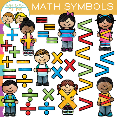 Math Symbols Clip Art