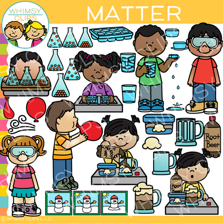 Whimsy Clips Science Science Matter Clip Art, Images & Illustrations | Whimsy Clips
