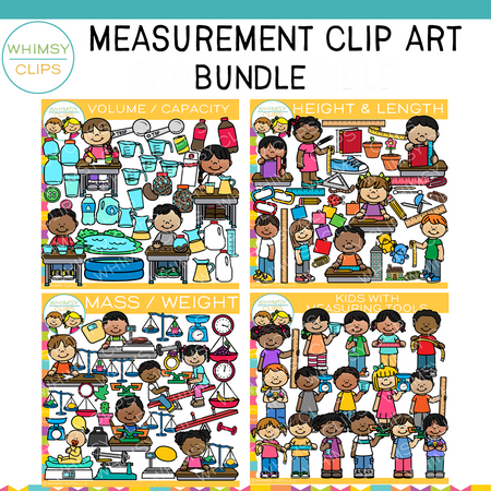 Measurement Clip Art Bundle