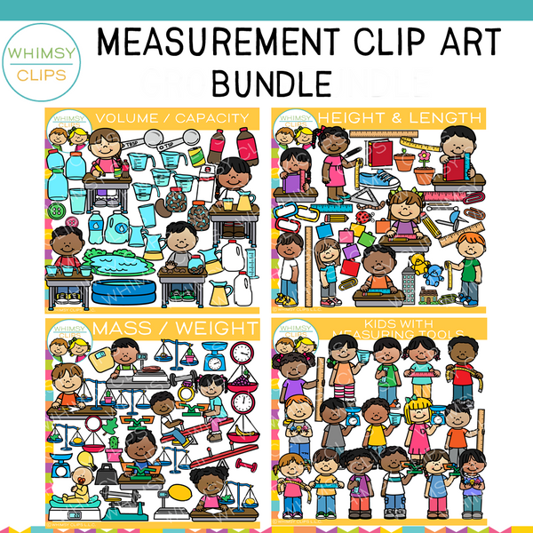Measurement Clip Art Bundle